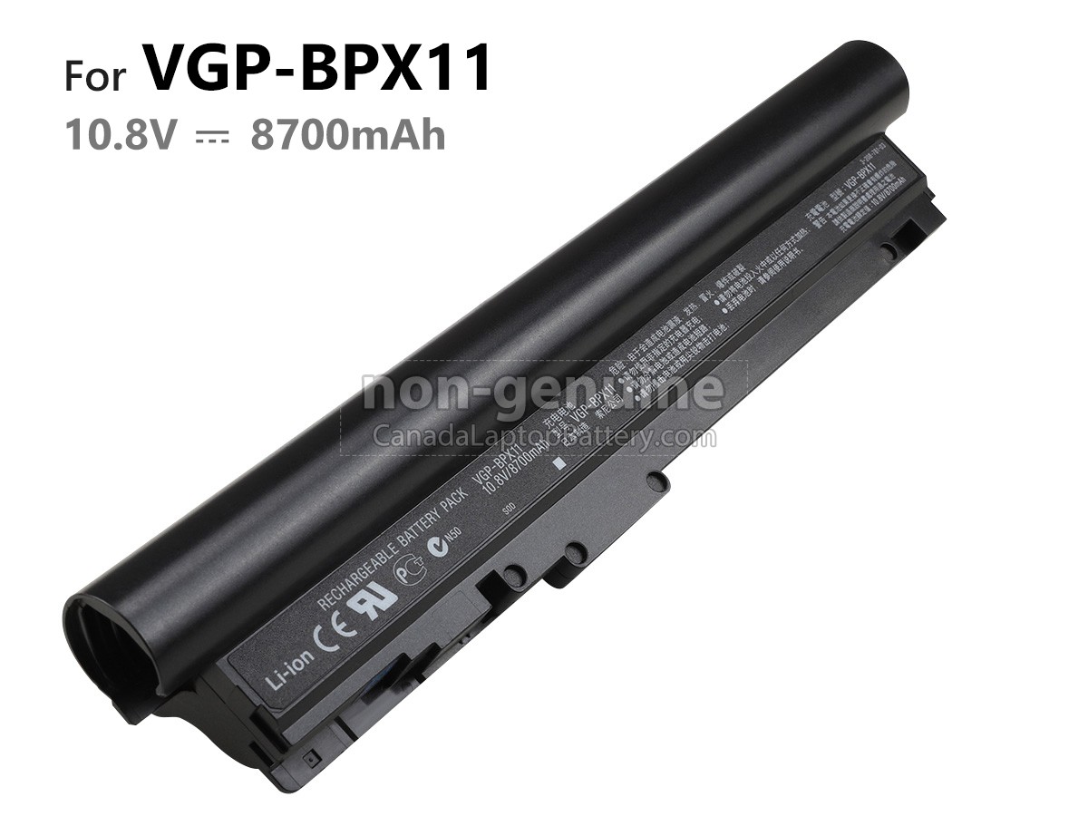 replacement Sony VGP-BPL11 battery
