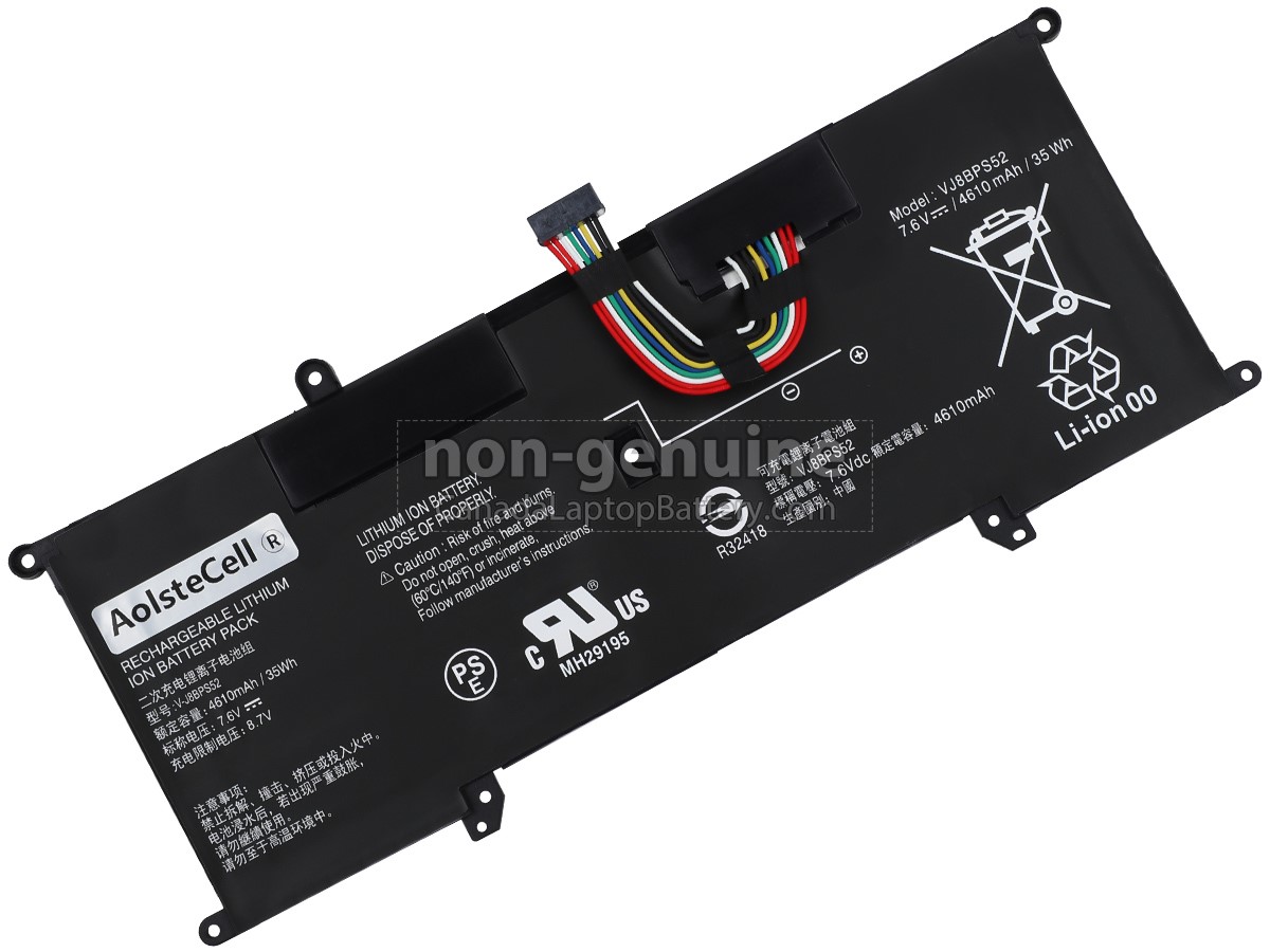 replacement Sony VAIO S13 battery