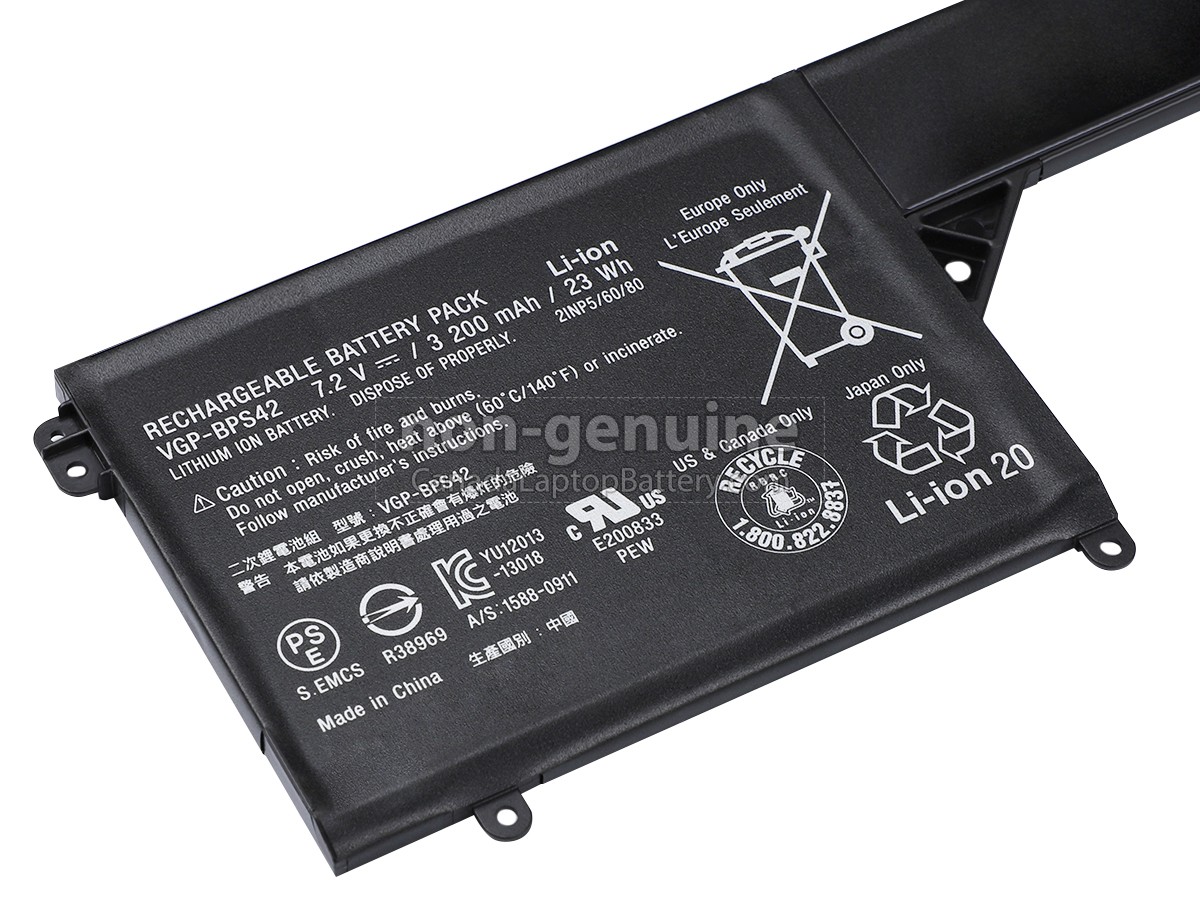replacement Sony VAIO FIT 11A battery