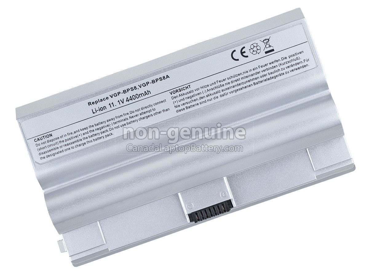 replacement Sony VAIO VGN-FZ480EB battery