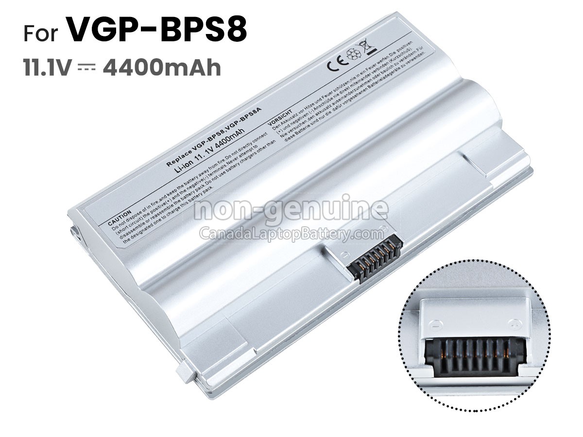 replacement Sony VAIO VGN-FZ445EB battery