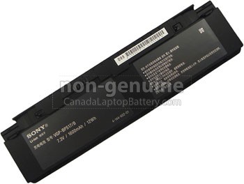 1600mAh Sony VAIO VGN-P27H/R Battery Canada