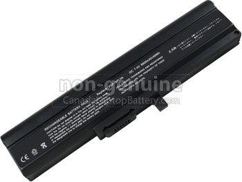 6600mAh Sony VAIO VGN-TX90S Battery Canada