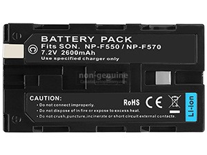 Sony np-f550 laptop battery